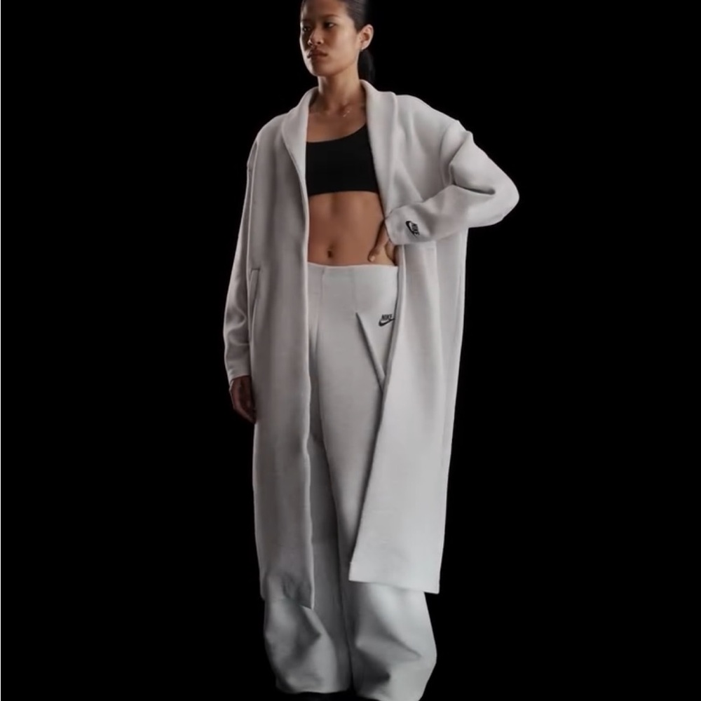 Nike Tech Fleece oversized duster jacket